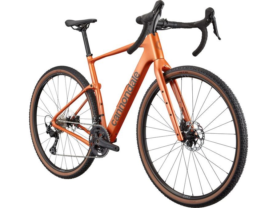 Gravel kolo CANNONDALE TOPSTONE CARBON 3 GRX 2X, oranžový