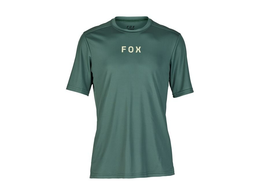 Pánský dres s krátkým rukávem Fox Ranger Ss Jersey Moth - Hunter green