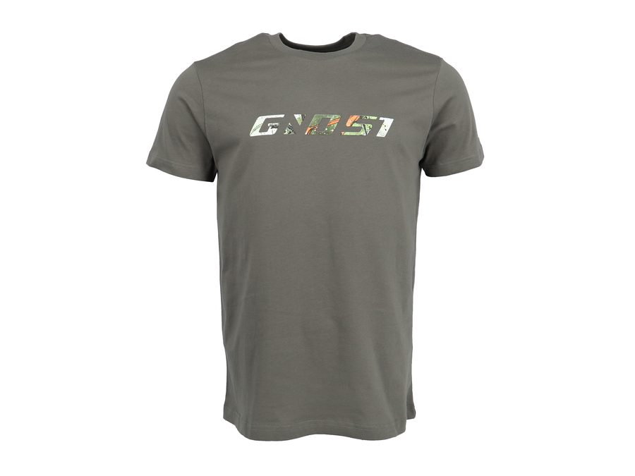 Pánské tričko s krátkým rukávem Ghost GND51 Sketch Casual Line, Green