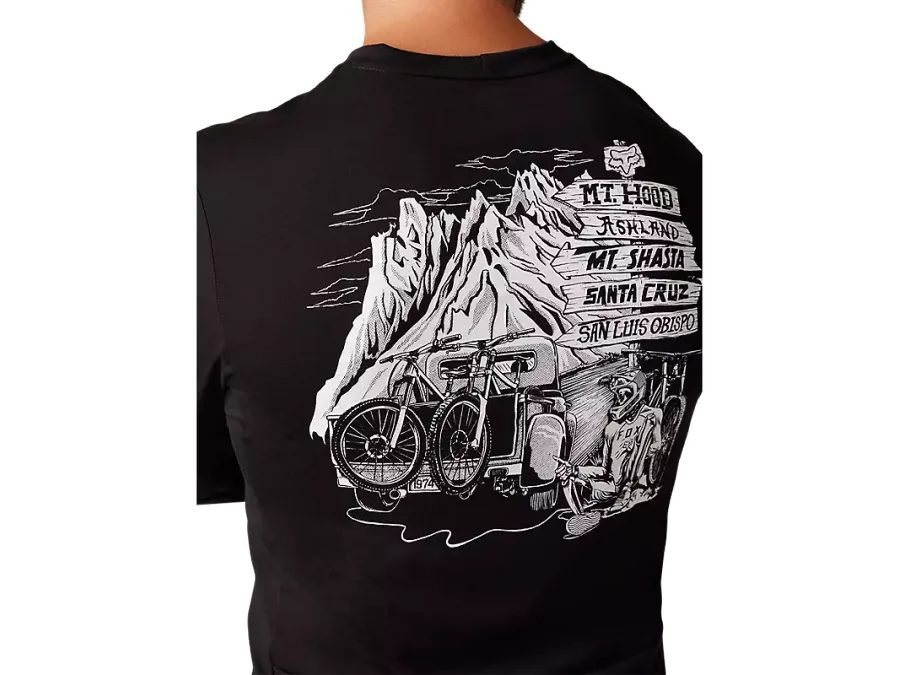 Pánský dres s dlouhým rukávem FOX Ranger Ls Dr Jersey, černý