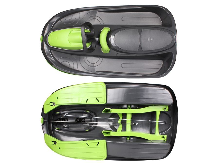 Bob STRATOS - řiditelný bob - modrý