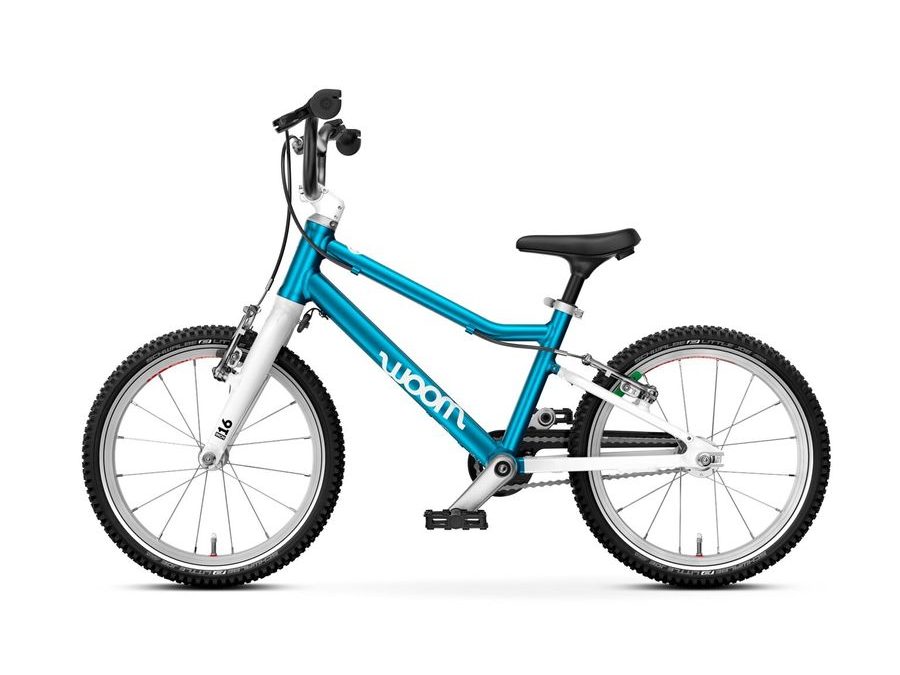Dětské kolo Woom 3 GO 16" - Metallic Blue (Modrá) 2025