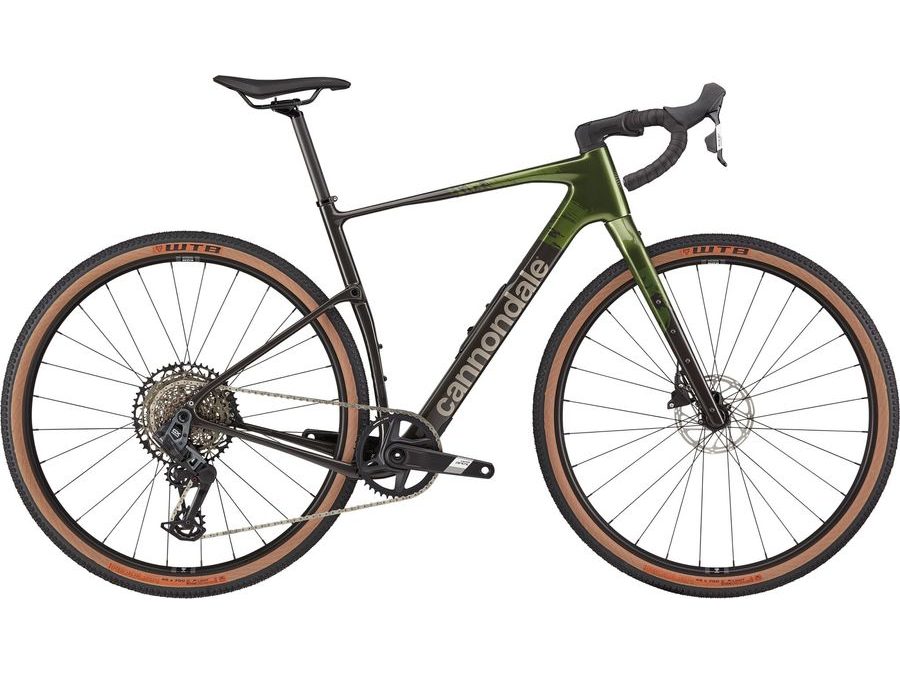 Gravel kolo CANNONDALE TOPSTONE CARBON 2 AXS 1X, zeleno-černý