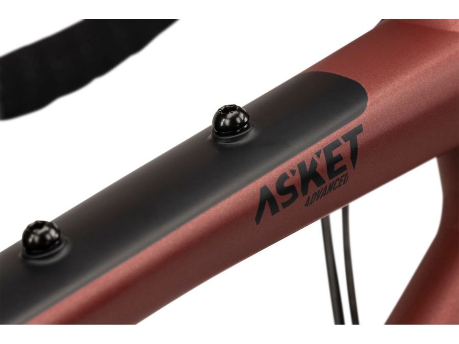 Gravel kolo GHOST Asket Advanced AL Red/Black