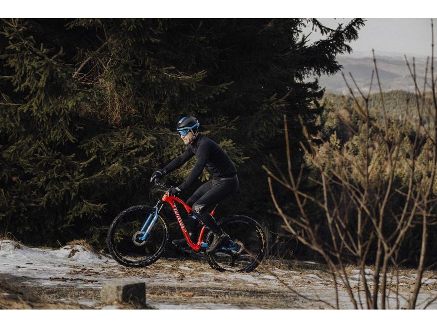 Pánské kalhoty se šráky bez vložky FORCE SHARD WINDSTER, černé