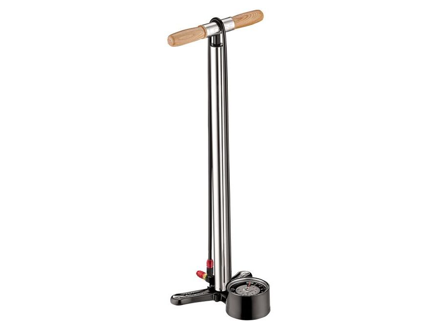 Dílenská hustilka LEZYNE PUMP FLOOR ALLOY FLOOR DRIVE 3.5 SILVER GLOSS