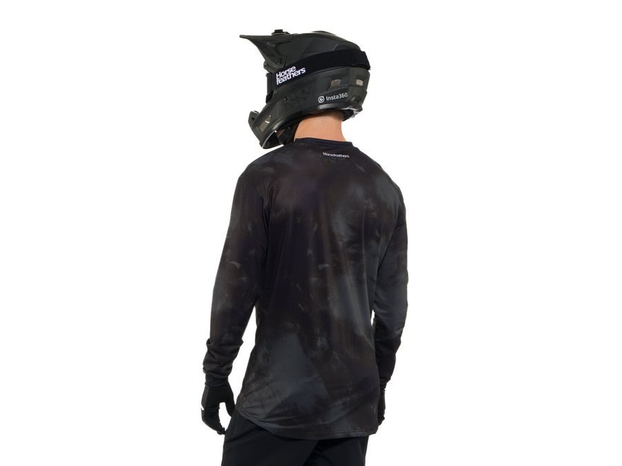 Pánský dres s dlouhým rukávem HORSEFEATHERS Quantum LS, thyme camo