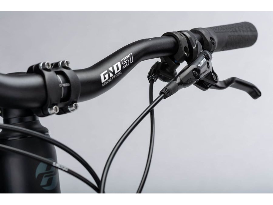 Celoodpružené kolo GHOST Kato FS Essential 29 Black/Green Matt