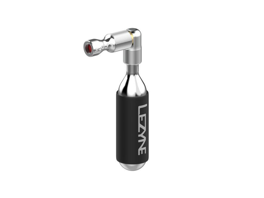 Hustilka + Bombička LEZYNE TRIGGER DRIVE CO2 WITH 16G CARTRIDGE SILVER GLOSS