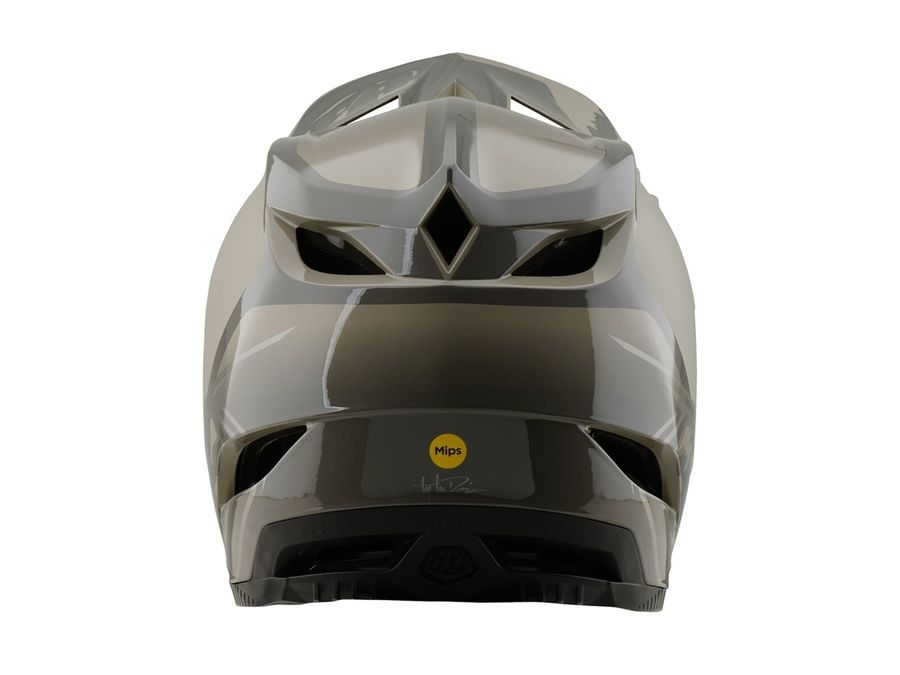 Integrální helma Troy Lee Designs D4 POLYACRYLITE SHADOW TIMBER 2025