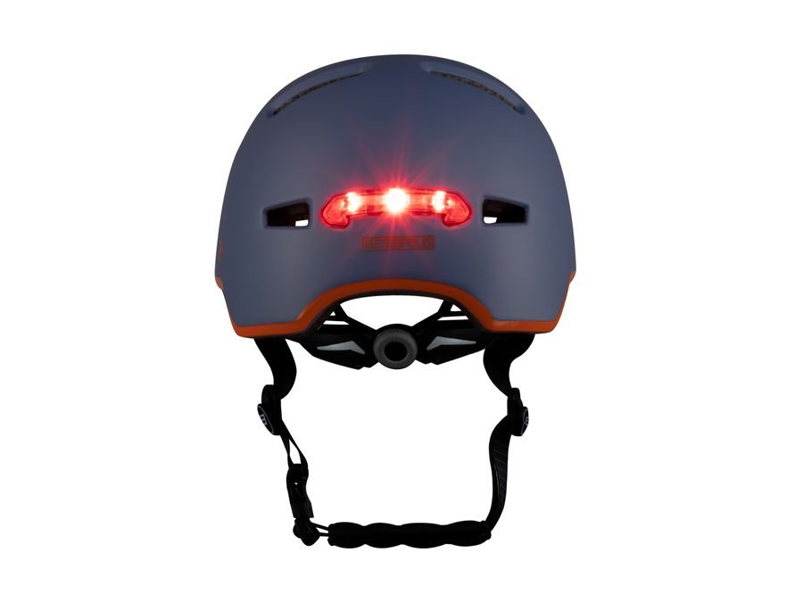 Blikačka k helmě FORCE METROPOLIS, červená