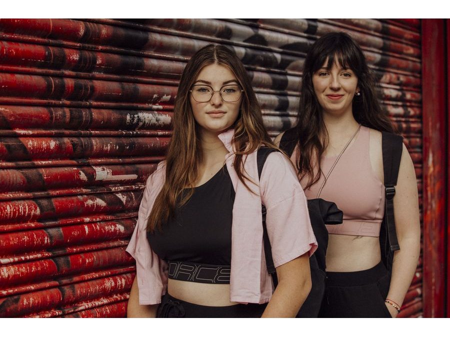 Sportovní podprsenka FORCE GRACE, černá