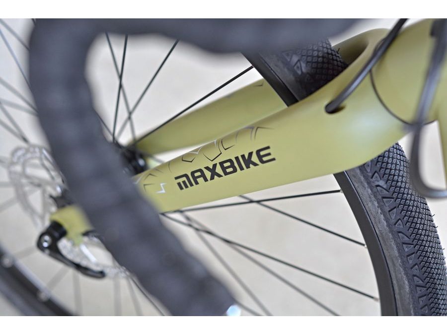 Gravel kolo Maxbike Onyx - béžový 2024