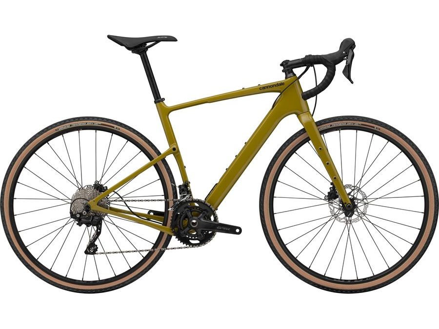 Gravel kolo CANNONDALE TOPSTONE CARBON 4, olive green-black