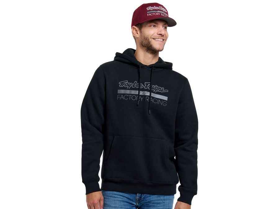 Kšiltovka Troy Lee Designs FACTORY RACING, burgundy-gray