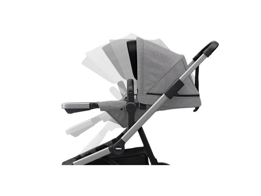 Městský kočárek THULE SLEEK GREY MELANGE