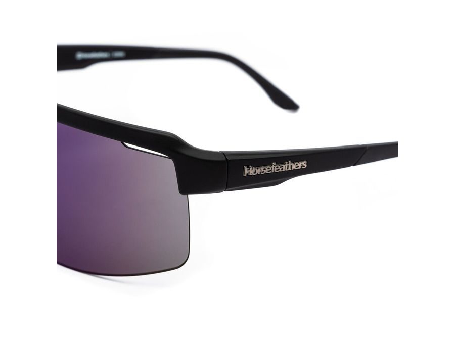 Brýle HORSEFEATHERS Scorpio, matt black-mirror green