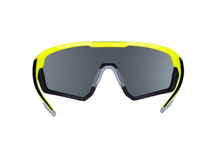 Brýle FORCE APEX, fluo-černé, černé skla