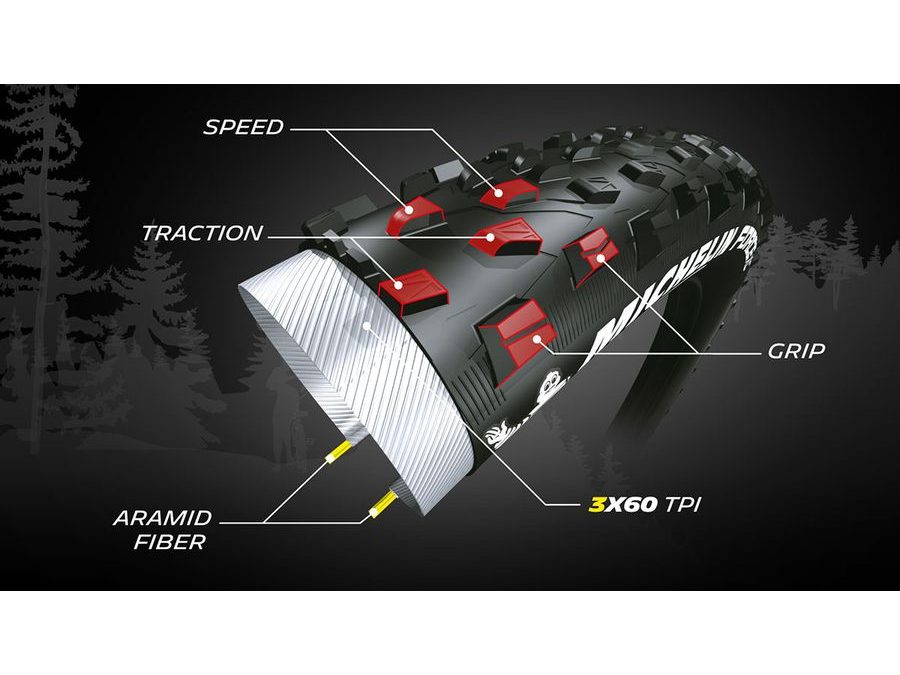 Plášť MICHELIN FORCE XC TS TLR KEVLAR 27,5X2.25 PERFORMANCE LINE