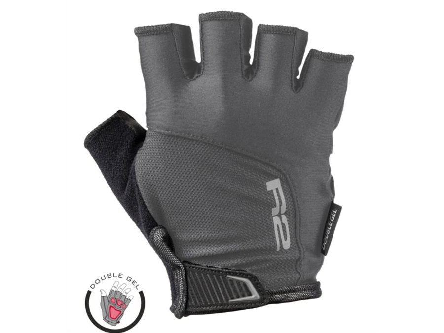 Letní krátkoprsté rukavice R2 VITTORIA ATR50C, šedé