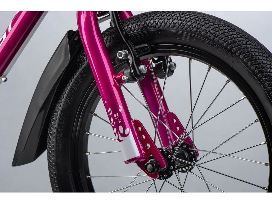 Dětské kolo GHOST Powerkid 16 Pearl White/Candy Magenta Gloss