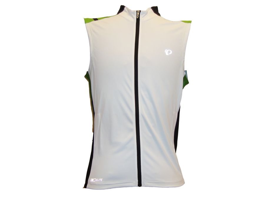 Pánský dres s krátkým rukávem PEARL iZUMi ELITE BR bílá/černá