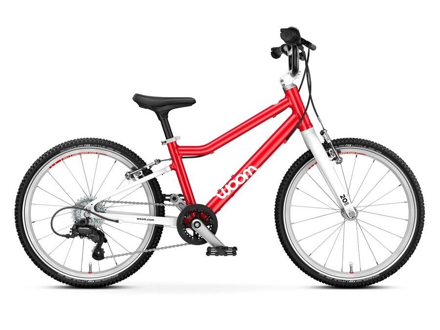 Dětské kolo Woom GO 4 20" - Red (Červená) 2025