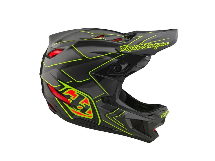 Integrální helma Troy Lee Designs D4 COMPOSITE GHOSTWING GRAY 2024