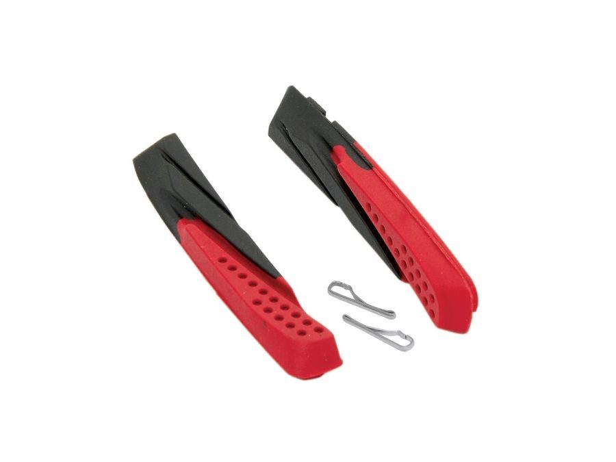 Brzdové špalky Force náhradní, černo-červené 70mm