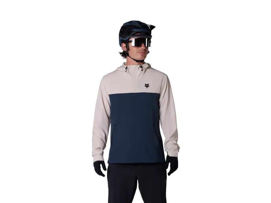 Pánská bunda Fox Ranger Wind Pullover,Modro Bílá