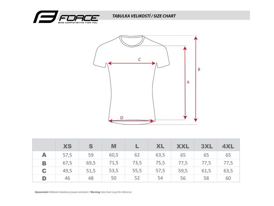 Dres s krátkým rukávem FORCE MTB ANGLE , modro-červený