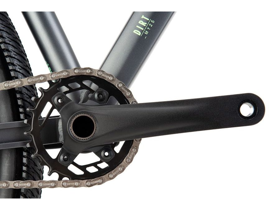 Dirtové kolo CTM DIRTKING 12", matná kovová černá-světlezelená 2025