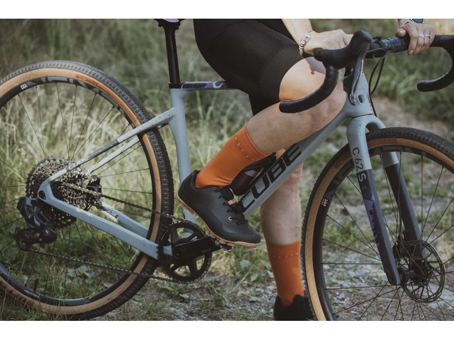 Dlouhé ponožky FORCE SMACK, cihlové