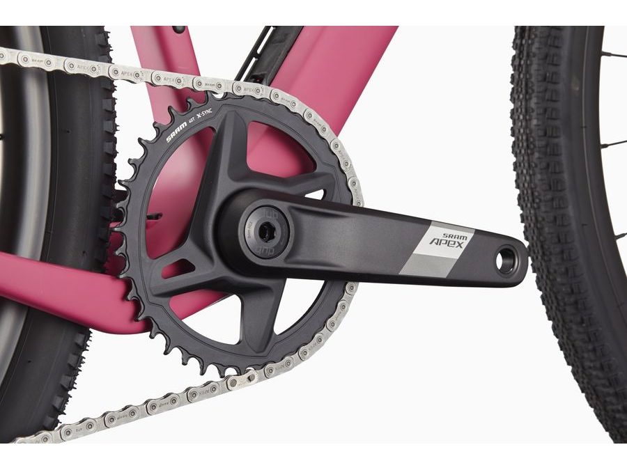 Gravel kolo CANNONDALE TOPSTONE CARBON APEX AXS, růžový