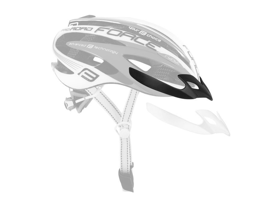 Helma FORCE ROAD, černá mat-lesk