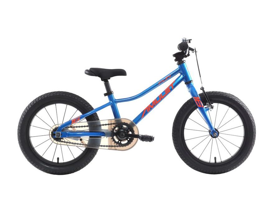 Dětské kolo Amulet 16" FUN, Brilliant blue/orange 2025