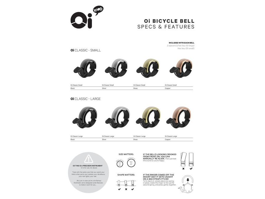 Zvonek Knog Oi Bell Classic