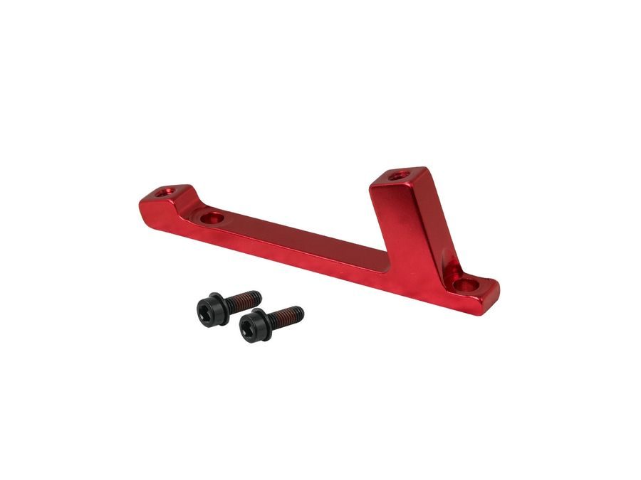 Brzdový adaptér přední Force POST/ POST 180mm, červený