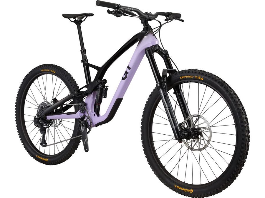 Celoodpružené kolo GT FORCE 29" CARBON PRO černo fialové