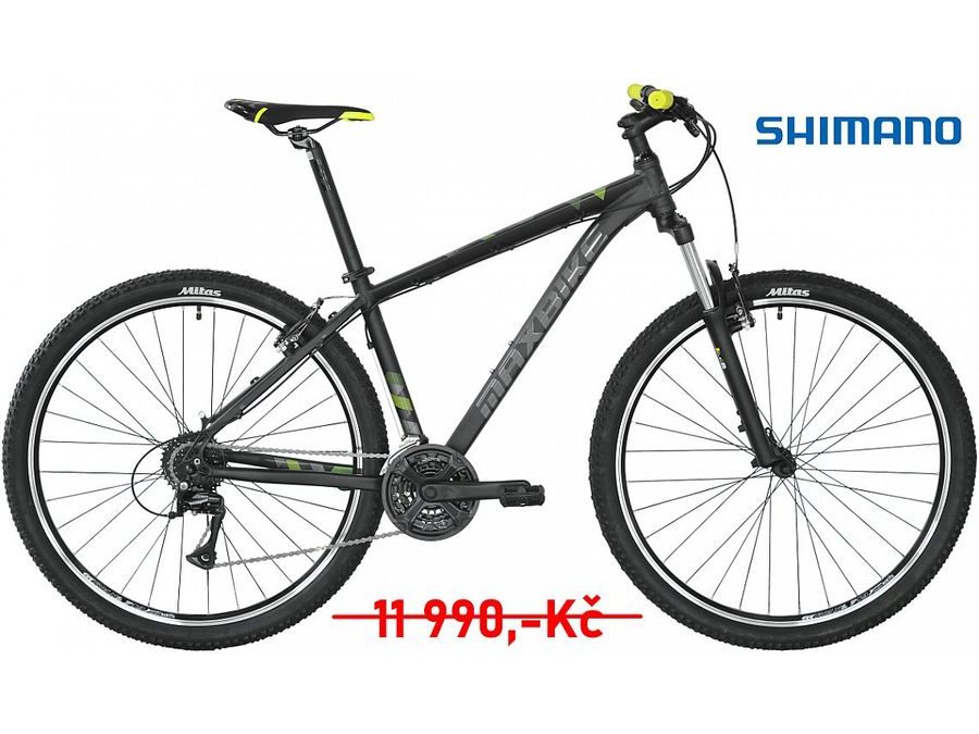 Pánské horské kolo MAXBIKE Nimba 27.5" , černý