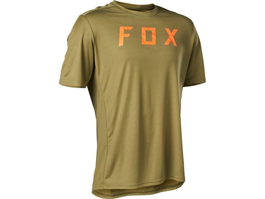 Pánský dres s krátkým rukávem Fox Ranger Ss Jersey Moth, Bark