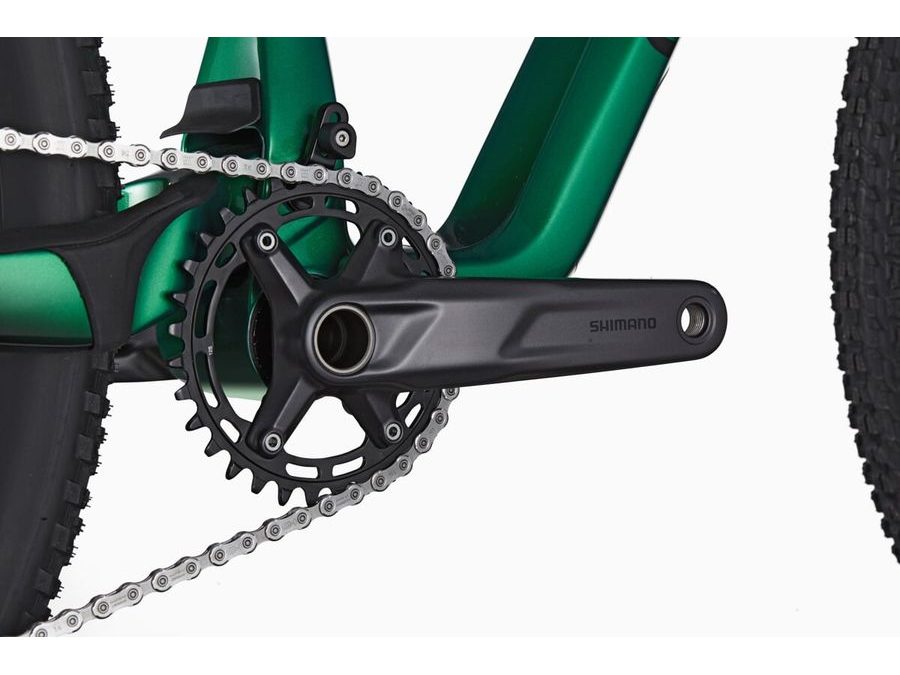 Celoodpružené kolo CANNONDALE SCALPEL 29" Carbon 4, černá-zelená