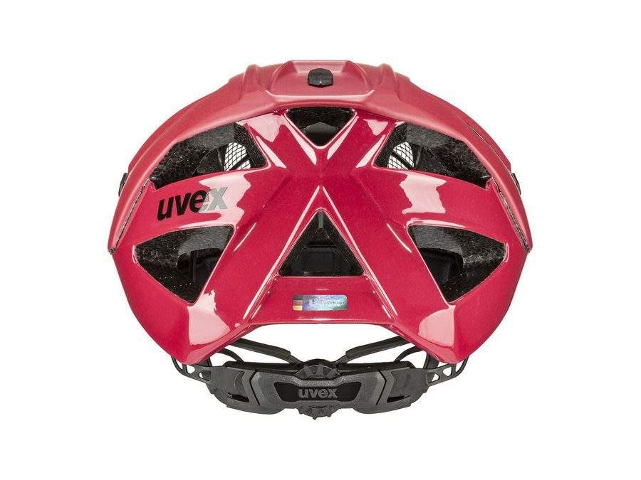 Helma UVEX QUATRO CC, DARK RED - BLACK MAT 2022