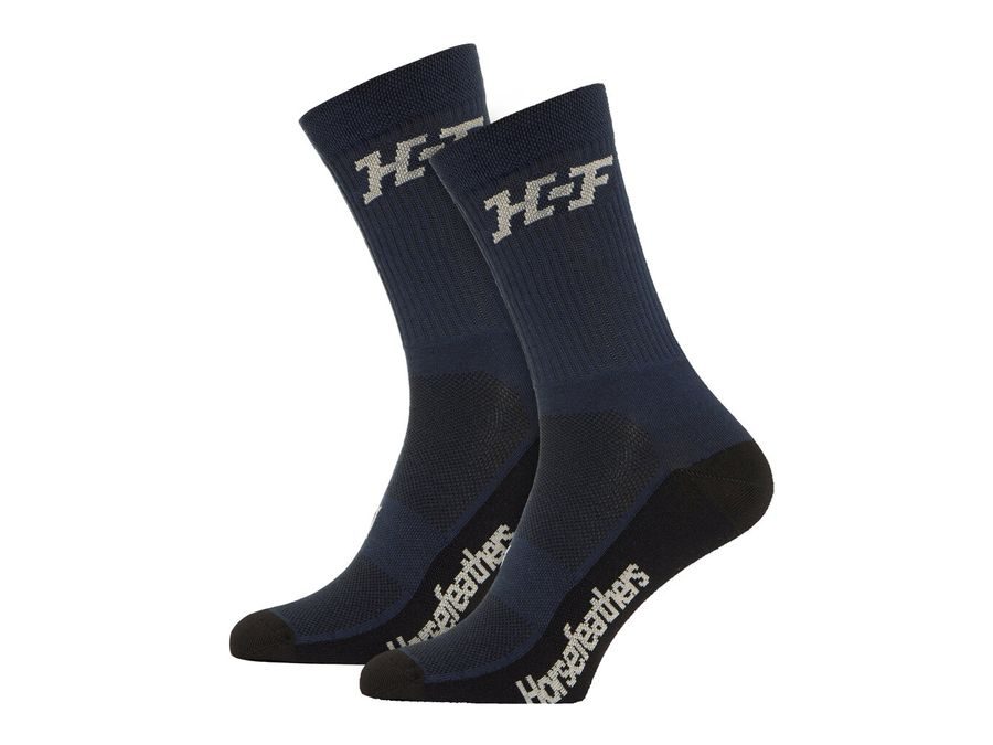 Pánské dlouhé technické funkční ponožky HORSEFEATHERS Jam Long, petrol