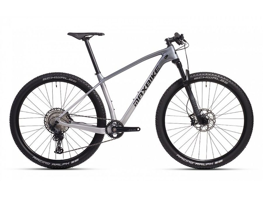 Pánské horské kolo MAXBIKE Akka 29" Stříbrno/černý 2025