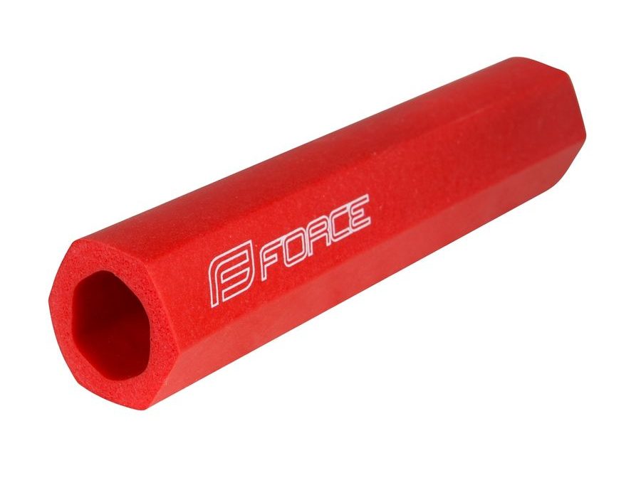 Gripy Force HEX silikon, hranatá, červené