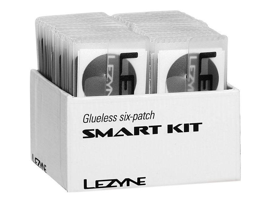Box sad na lapení LEZYNE SMART PATCH KIT BOX SET CLEAR