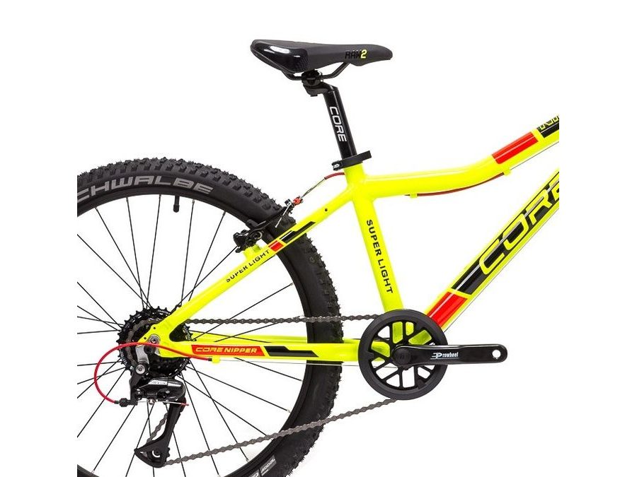 Dětské kolo Core Nipper 24", Superlight žlutý 8.91Kg , 2025