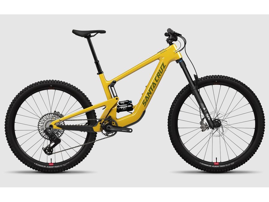 Celoodpružené elektrokolo Santa Cruz Heckler SL 1 C MX 25 YLW GX AXS US, Gloss Mustard