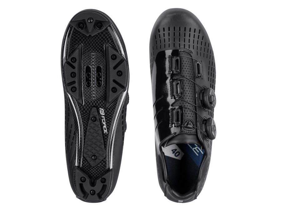 Tretry FORCE MTB REVOLT CARBON, černé